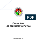 Plan Area Artistica 2012