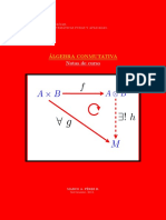 (Lecture Notes) Marco A. Pérez B.-Álgebra Conmutativa - Notas de Curso (2012)