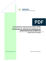 Procedimentos operacionais padrão - Programa de Análise de Resíduos de Agrotóxicos em Alimentos (PARA).pdf