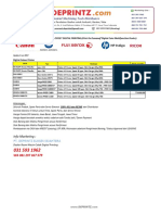 Daftar Harga Mesin Cetak Warna Offset Digital Printing 010617