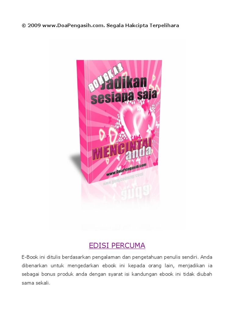 Doa Pengasih