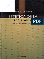 Álvarez, Lluís - Estética de La Confianza PDF