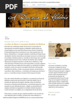 A Crítica de Marx à Concepção Idealista Da História