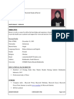 Asmiati Muslim: (Bachelor of Nursing/ Professional Study of Nurse)
