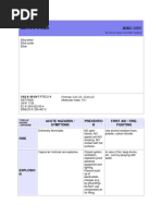 LEL and UEL Gas Safety Reference Chart | PDF | Ethanol | Acetic Acid