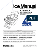 KX FL612CX Manual