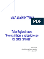 Migraciones Internas