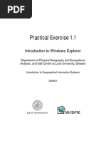 Practical Exercise 1.1: Introduction To Windows Explorer