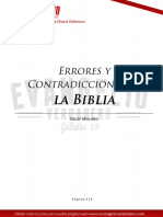 Errores de copia y confiabilidad de la Biblia