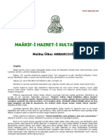 Maarif-I Sultan Veled PDF