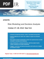 Download Risk Modeling and Decision Analysis Course NYC - The Vair Companies by The Vair Companies SN35718602 doc pdf