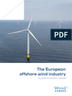 WindEurope Mid Year Offshore Statistics 2016