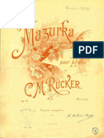 IMSLP481403-PMLP780227-Ruecker Op.31 Mazurka Nr.1