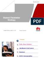 Huawei Parameter Strategy: Security Level