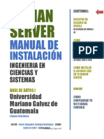 Debian Server Manual de Instalacion - Tarea 1 Bd1