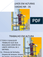 Trabalhos Em Alturas Elevadas