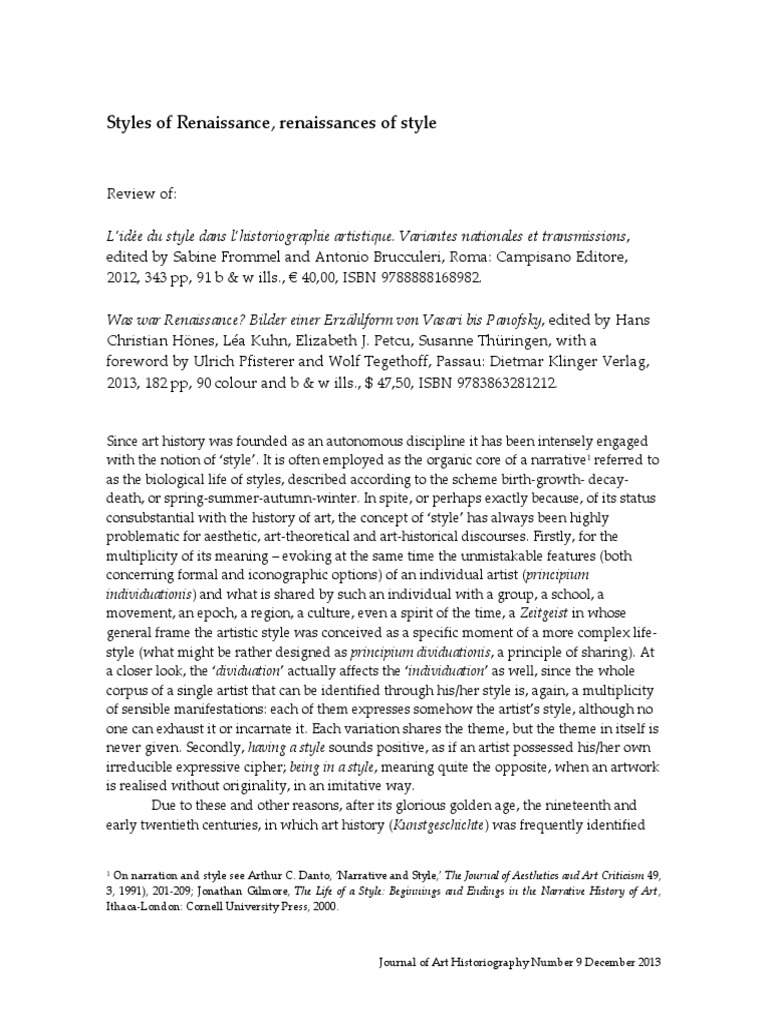 2013PINOTTIreview Journal of Art HistoriographyN.9 PDF Art