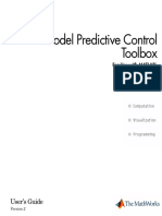 Model Predictive Control Toolbox: User's Guide