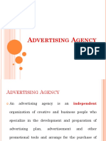 Advertising Budget & Advertising Agencies