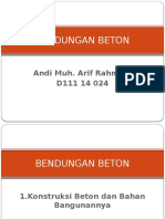 Bendungan Beton