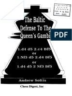 Baltic Defense To The Queen Gambit PDF