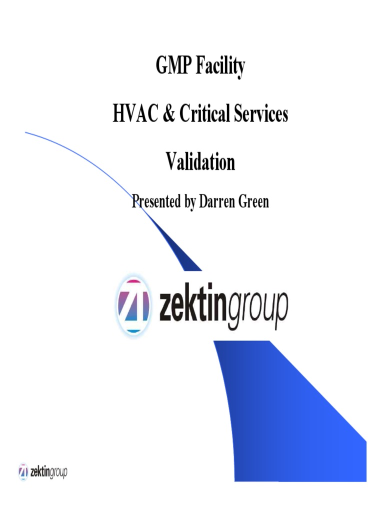 Hvac Validation Pdf Hvac Verification And Validation