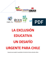La Exclusion Educativa Desafio Urgente Para Chile