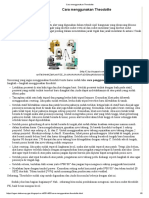 Cara Menggunakan Theodolite PDF