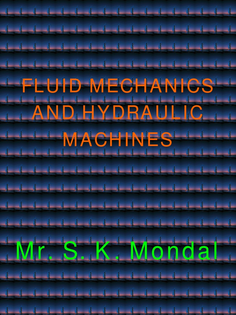 Fluid Mechanics by S K Mondal PDF | PDF | Viscosity | Shear Stress