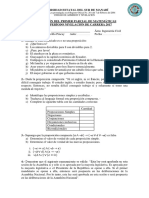 Exámen de Matemáticas A1 Ing Civil 1er Periodo 2017