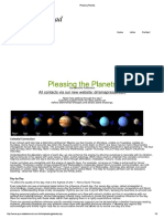 Pleasing Planets