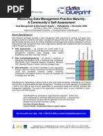 Measuring Data Management Practice Matur