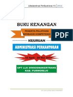 Buku Kenangan Admin 1 2016