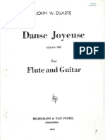 Duarte - Op 042 - Danse Joyeuse Flute Guitar PDF