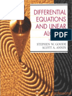 (MA 262) Differential Equations and Linear Algebra 3e - Goode Annin PDF