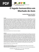 O Legado Homoerótico Em Machado de Assis