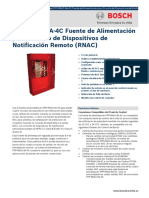 NAC EXTENDER FPP - RNAC - 8A - 4C - Data - Sheet - Es PDF