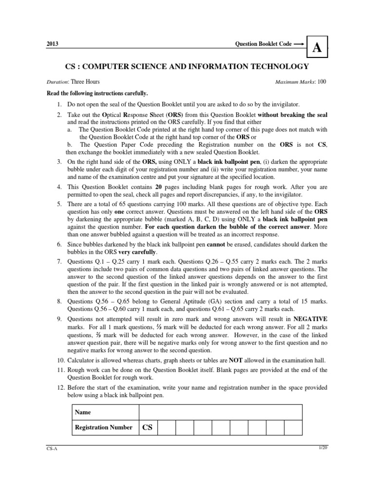 CS: Computer Science and Information Technology | PDF
