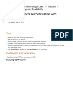 Routing Protocol Authentication With EIGRP