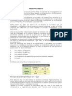 Preenfriamiento Y Metodos de Aplicacion en La Tecnologia Del Frio