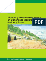 Tecnicas y Prevencion de Riesgos en Cancha de Madereo para Skidder y Torres PDF