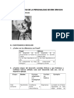 Preguntas Del Cuestionario de ERIK ERIKSON