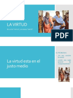 Clase 6 y 7 - La Virtud y Las Virtudes Cardinales