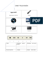 Vocabulario Cine y Television