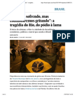 "Estamos Sofrendo, Mas Continuaremos Gritando": A Tragédia Do Rio, Do Pódio À Lama - Brasil - EL PAÍS Brasil PDF