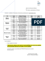 Réunions Parents 2de Trimestre2017 Esp Elementaire