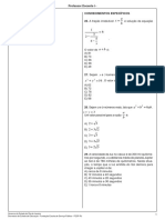 Prova de Matematica