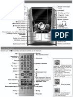 9441 Panasonic SA-AK240 Sistema de Audio Con casette-CD-MP3 Manual Simple PDF