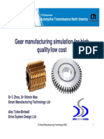 Gear Manufacturing Process