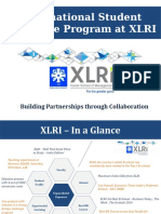 XLRI International Student Exchange Program